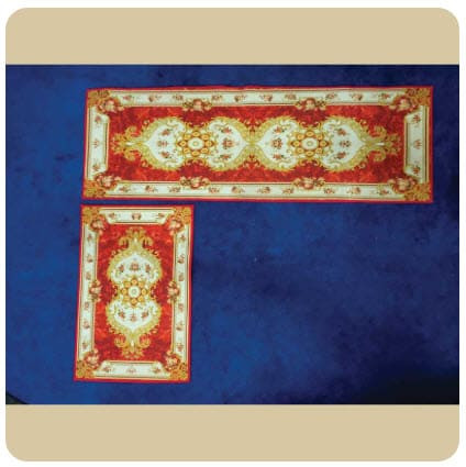 Carpet Set Kitchen Rugs Decoration ( 2 pcs Set ) Code: 1347